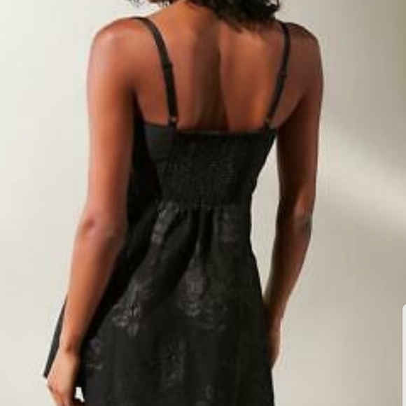 Relisted UO Waterlily Jaquard Mini Dress - Picture 2 of 6